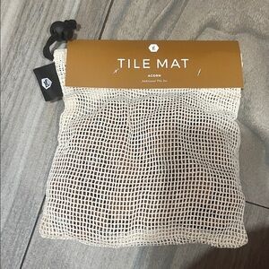 Letterfolk tile mat tiles acorn